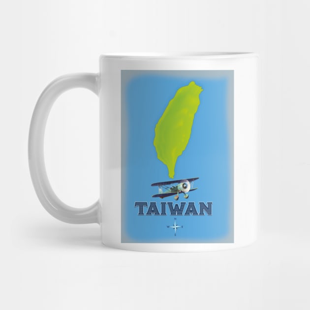 Taiwan vintage map by nickemporium1